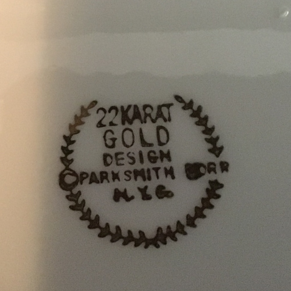 Vintage Indianapolis Motor 500 Speedway Ashtray 22K gold design Parksmith - Picture 5 of 10